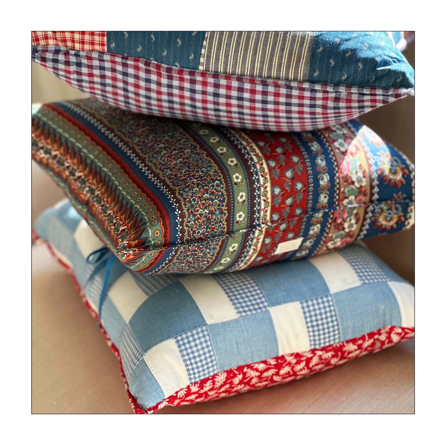 American Quilt Block III Pillow