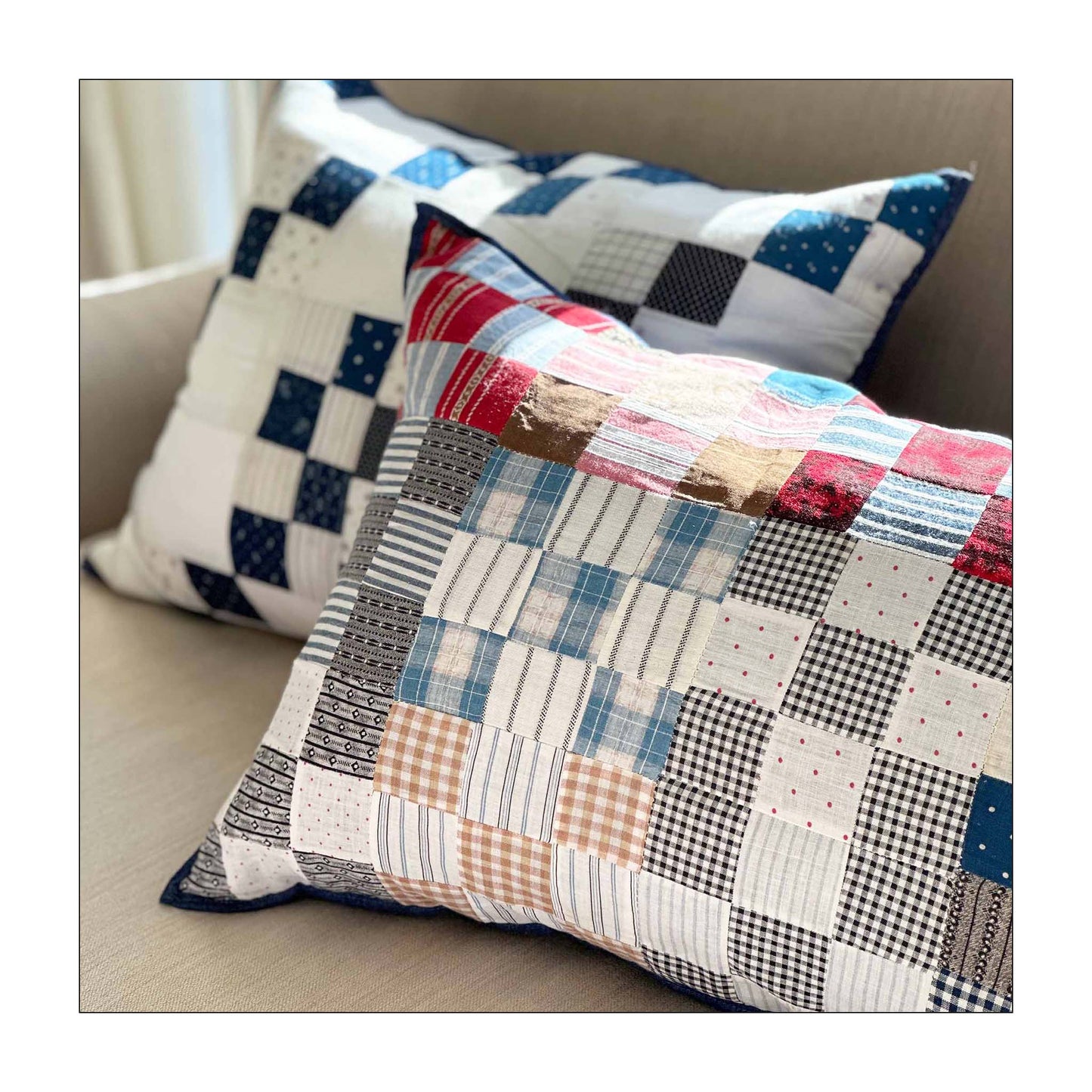 American Quilt Block IV Pillow
