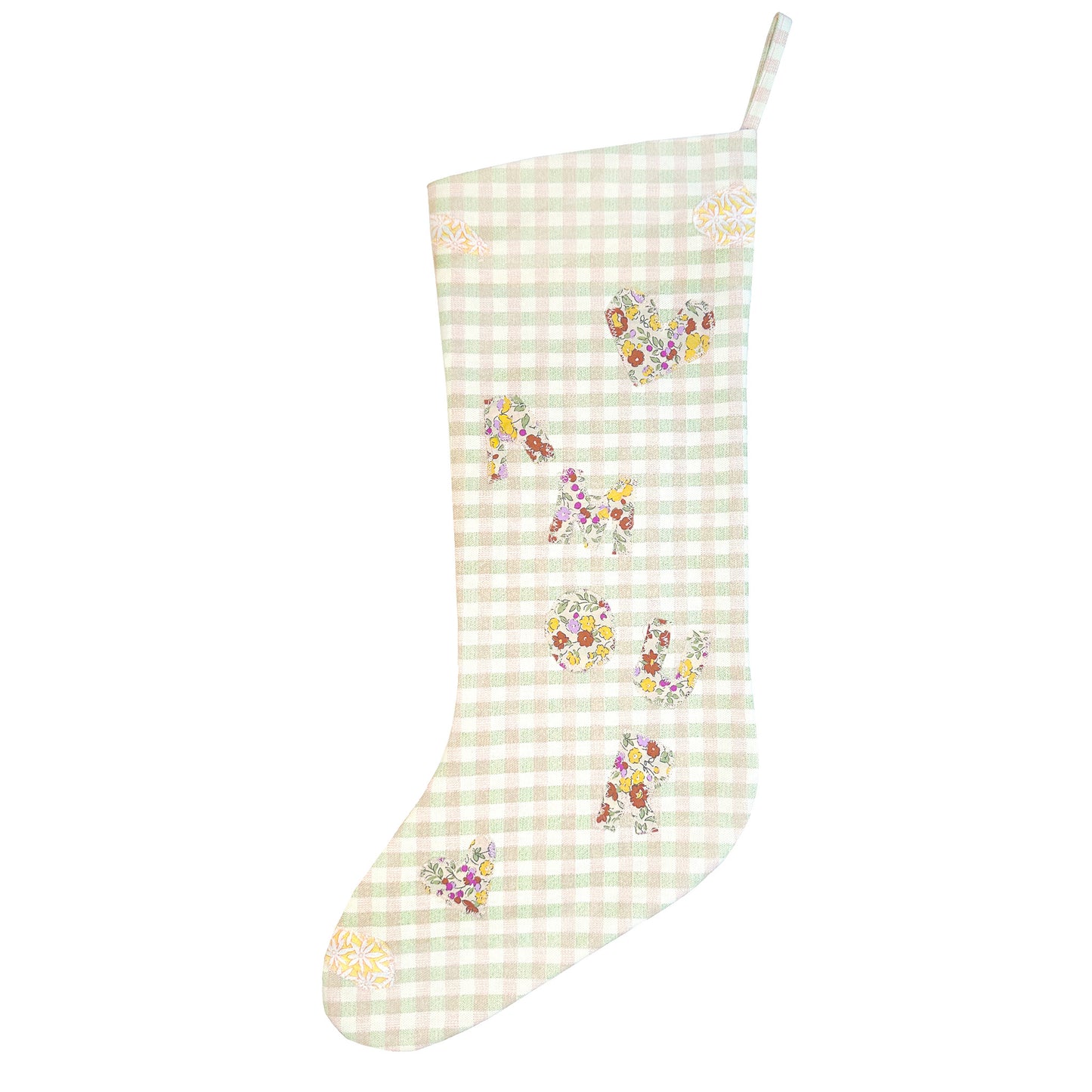 Plaid Liberty® 'Amour' Stocking