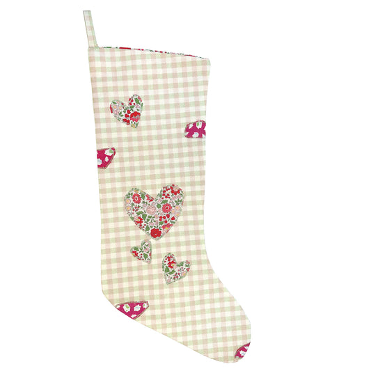 Plaid Liberty® 'Signs of Love' Stocking